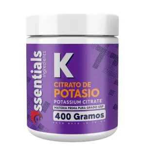 Citrato De Potasio x 400 gr Essentials