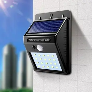 Lampara led recargable con energia solar