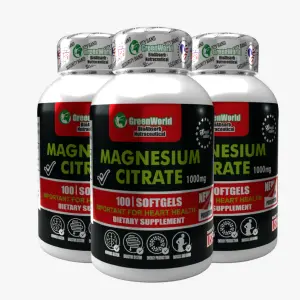 Citrato De Magnesio Greenworld x 3 Unid