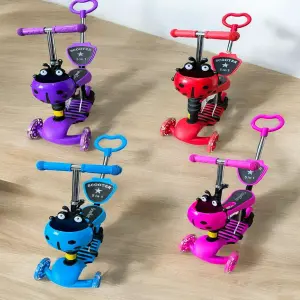 Patineta Mariquita 5 en 1 Rgb