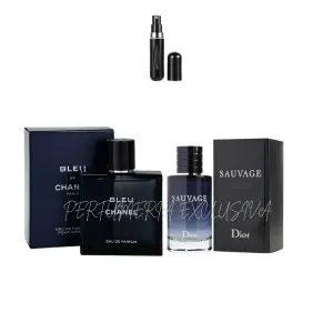 Bleu Chanel +sauvage+gafas+perfumero