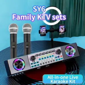 Set De Audio En Vivo Karaoke Mezclador