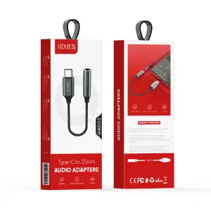 Adaptador De Audio Vidvie QAD02 Tipo C A