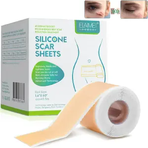 cinta para cicatriz Silicone Scar Sheets