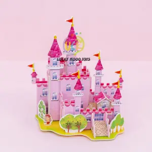 Rompecabezas Castillo Princesa Reina 3d