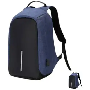 Maleta Morral Antirrobo Azul