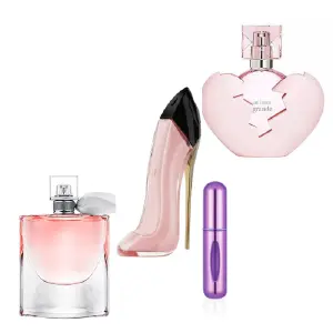 Good girl blush+thank next+vida bella+p