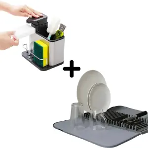 Combo Escurridor + Set Limpiador