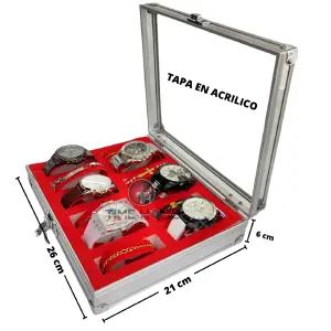Estuche Organizador Para Relojes Y Pulse