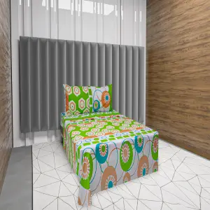 Juego de sabanas cama doble poliester F7