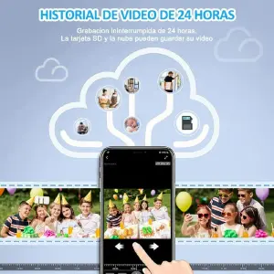 CAMARA IP EXTERIOR TIPO BALA APP TUYA