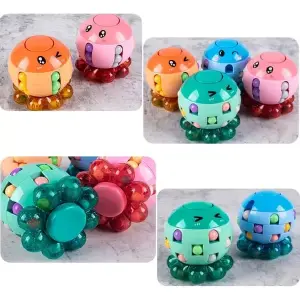 CUBO DE PULPO MAGICO GIRATORIO