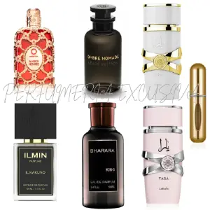 Kit (6 perfumes para hombre + perfumero)