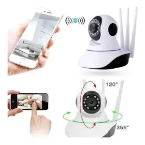 Camara De Seguridad 3 Antenas V380 Pro