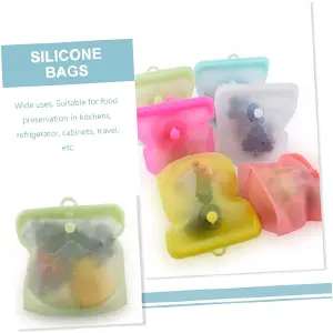 Bolsa Silicona Reutilizable 500ml X3