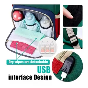 Pañalera Multifuncional Bolso Bebe Cambi
