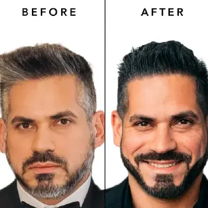 cera para el cabello con brillantina