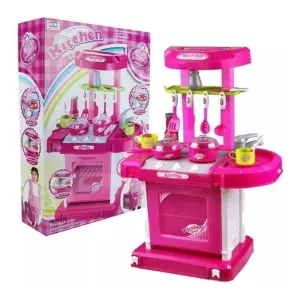 Cocina Infantil Maletin Princesas Niñas