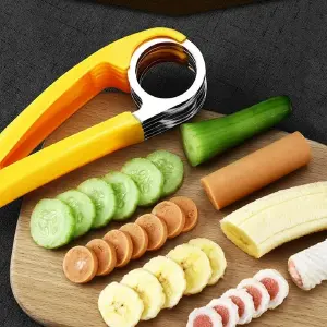 Rebanador de banano en acero inoxidable