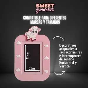 Decorativo V Diseño Ovejas