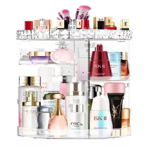 Organizador De Maquillaje Giratorio