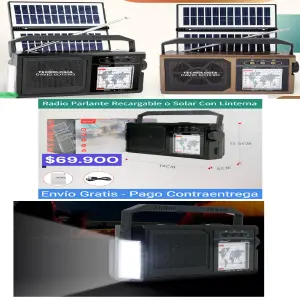 Radio KTF-2029 ELECTRICO Y SOLAR