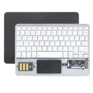 Teclado Mouse Bluetooth Recargable KB-33