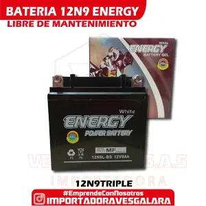 BATERÍA 12N9 ENERGY