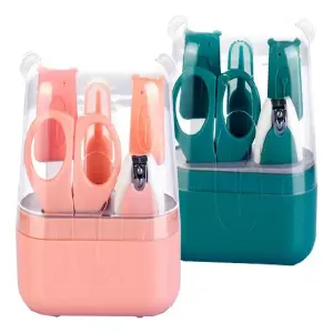 Set Corta Uñas Bebe 6 En 1 Diseño Oso