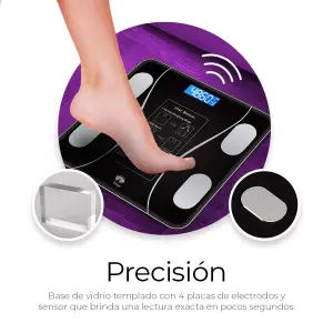Báscula Electrónica Bluetooth Digital In