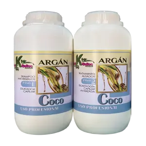 Alisado argan coco medio 2 pasos litro