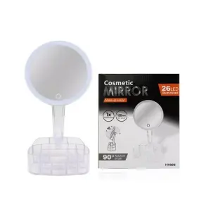 Espejo De Maquillaje Luz Led 90° + Organ