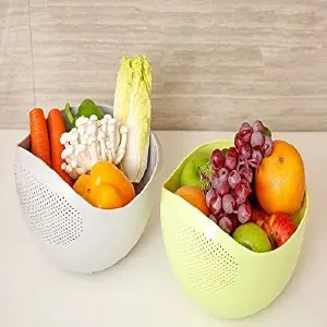 Colador de arroz  para limpiar verduras,