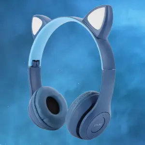 Diadema luz RGB gato