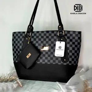 Bolso Dama  Karla Chacon Gala Negro