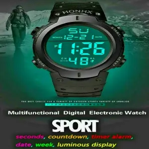 RELOJ DEPORTIVO HONHX RESISTETE AL AGUA