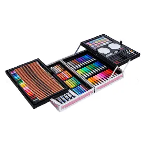 SET DE ARTE CAJA METALICA 145 pcs