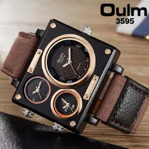 3595 RELOJ OULM TRIPLE RELOJ CUERO MAN