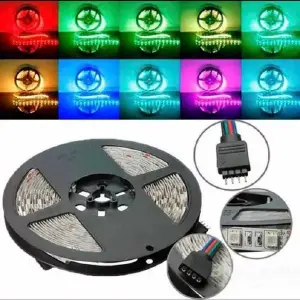 Cinta Led MulticolorRgb Luz 5mts Control