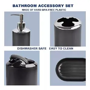 Organizador Baño 6 Accesorios Caneca jab