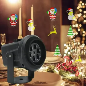 Proyector Navideño Discos Intercambiable