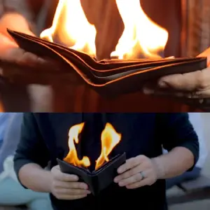 BILLETERA MAGICA DE FUEGO