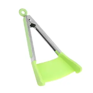 Espatula Cocina 2 En 1 Pinzas Utensilio