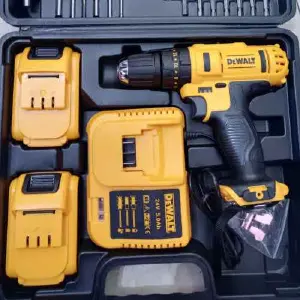 R.TALADRO AMARILLO 24v DE 2 BATERIAS