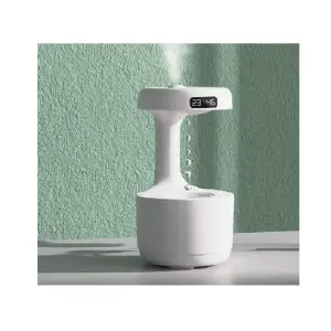 Humidificador Antigravedad Con Reloj