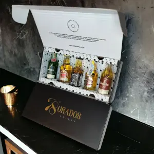 Pack de mini botellas de whisky
