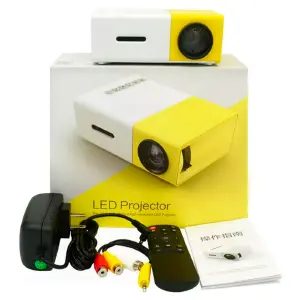 Mini proyector led Y300 portatil