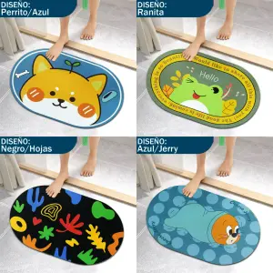 TAPETE ABSORBENTE INFANTIL BAÑO CUARTO