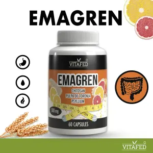 EMAGREN QUEMA GRASA x 60 Cap