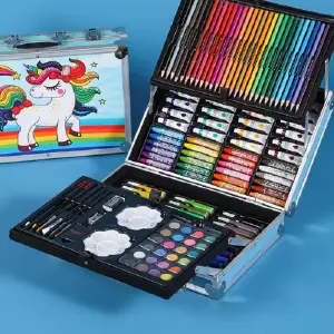 SET DE ARTE 145 PIEZAS METALICO